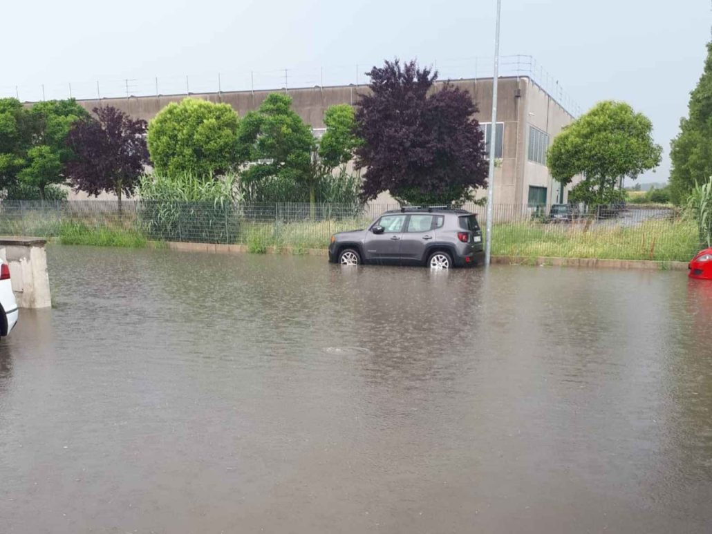 allagamenti collesalvetti zona La Chiusa