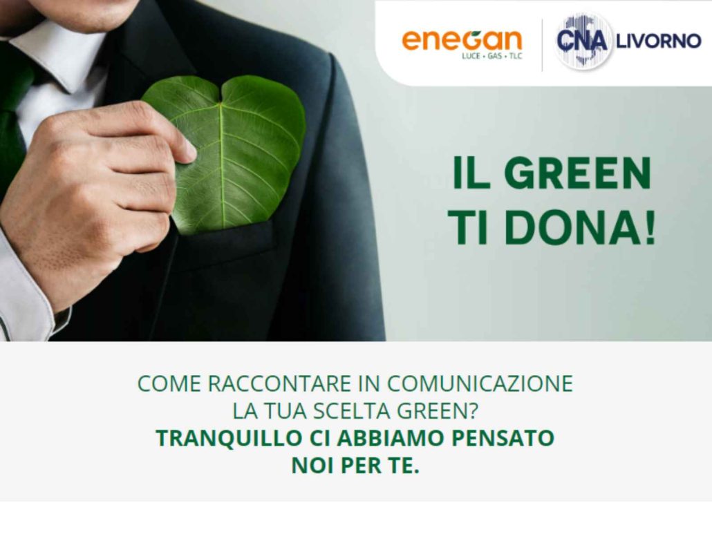 kit green marketing Enegan per associati CNA Livorno