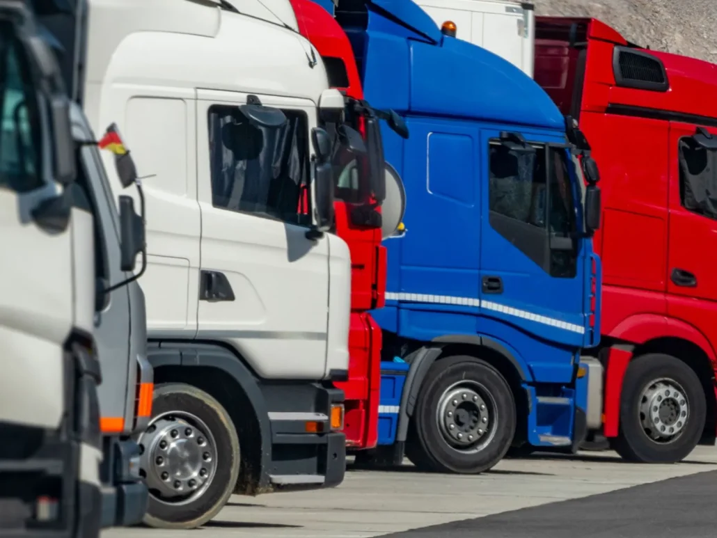 camion in fila