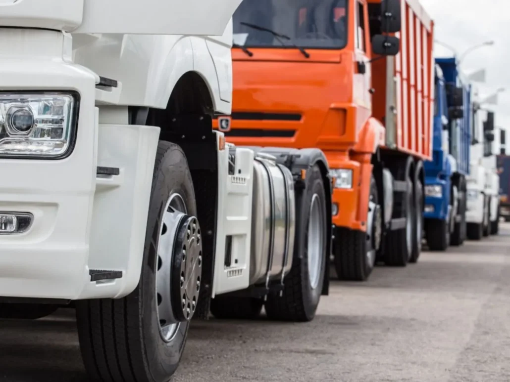 camion in fila